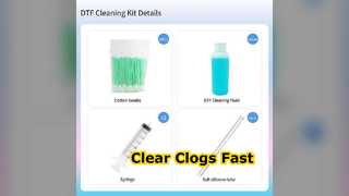 EPSON プリントヘッド用 DTF ノズル クリーナー