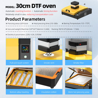 30*43cm 220V DTF Curing Oven A3 A4 T Shirts Heat Press Machine