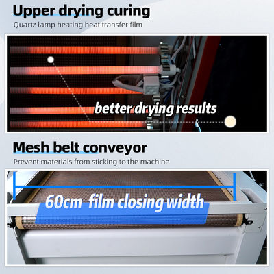DTF Dryer Powder Shaking Machine 60cm Film Width For XP600 I1600 I3200 DTF Printer