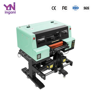 A3 UV DTF Printer 30cm AB Pet Film Dual F1080 Print Heads Transparent label printer