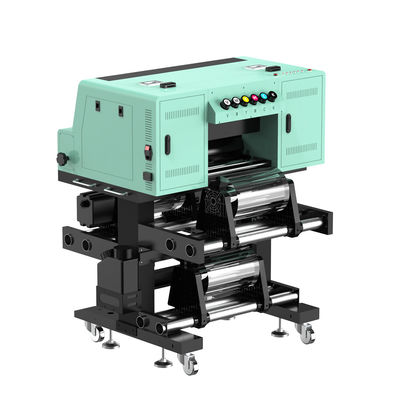 A3 UV DTF Printer 30cm AB Pet Film Dual F1080 Print Heads Transparent label printer