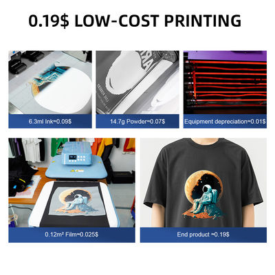 30cm DTF Printer XP600 Print Head DTF Pet Film Printer dtf dualhead printer i1600