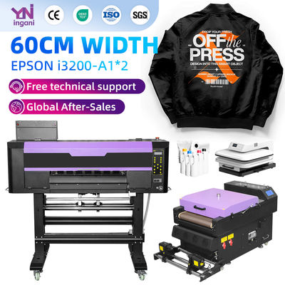 EPSON Dual I1600 Print Heads DTF Printer 60cm For Bag