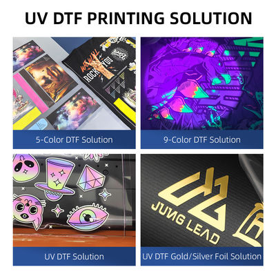 30cm DTF EPSON I1600*2 Dual Head T-Shirt Printing With Powder Shaker Machine