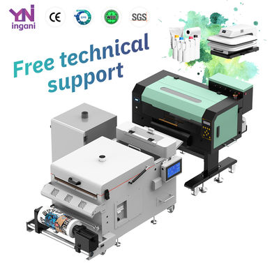 30cm DTF EPSON I1600*2 Dual Head T-Shirt Printing With Powder Shaker Machine