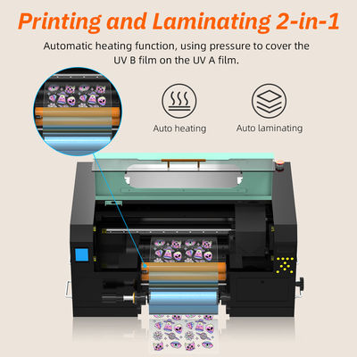 30cm UV DTF Desktop Printer A3 UV DTF Printer AB Pet Film 