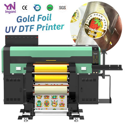 A1 UV DTF Printer with Gold Foil Golden Supplier Impresora UV DTF I3200 Head 60cm