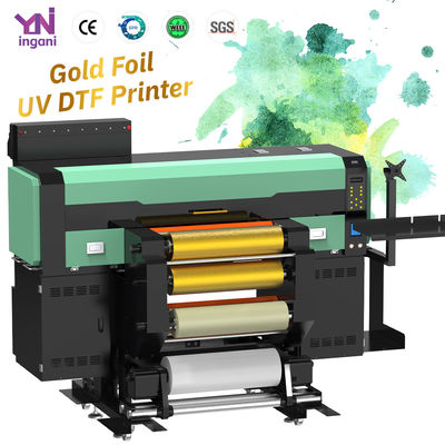 A1 UV DTF Printer with Gold Foil Golden Supplier Impresora UV DTF I3200 Head 60cm