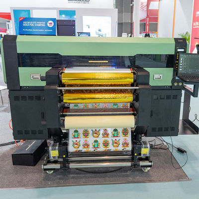 A1 UV DTF Printer with Gold Foil Golden Supplier Impresora UV DTF I3200 Head 60cm
